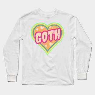 Goth Long Sleeve T-Shirt